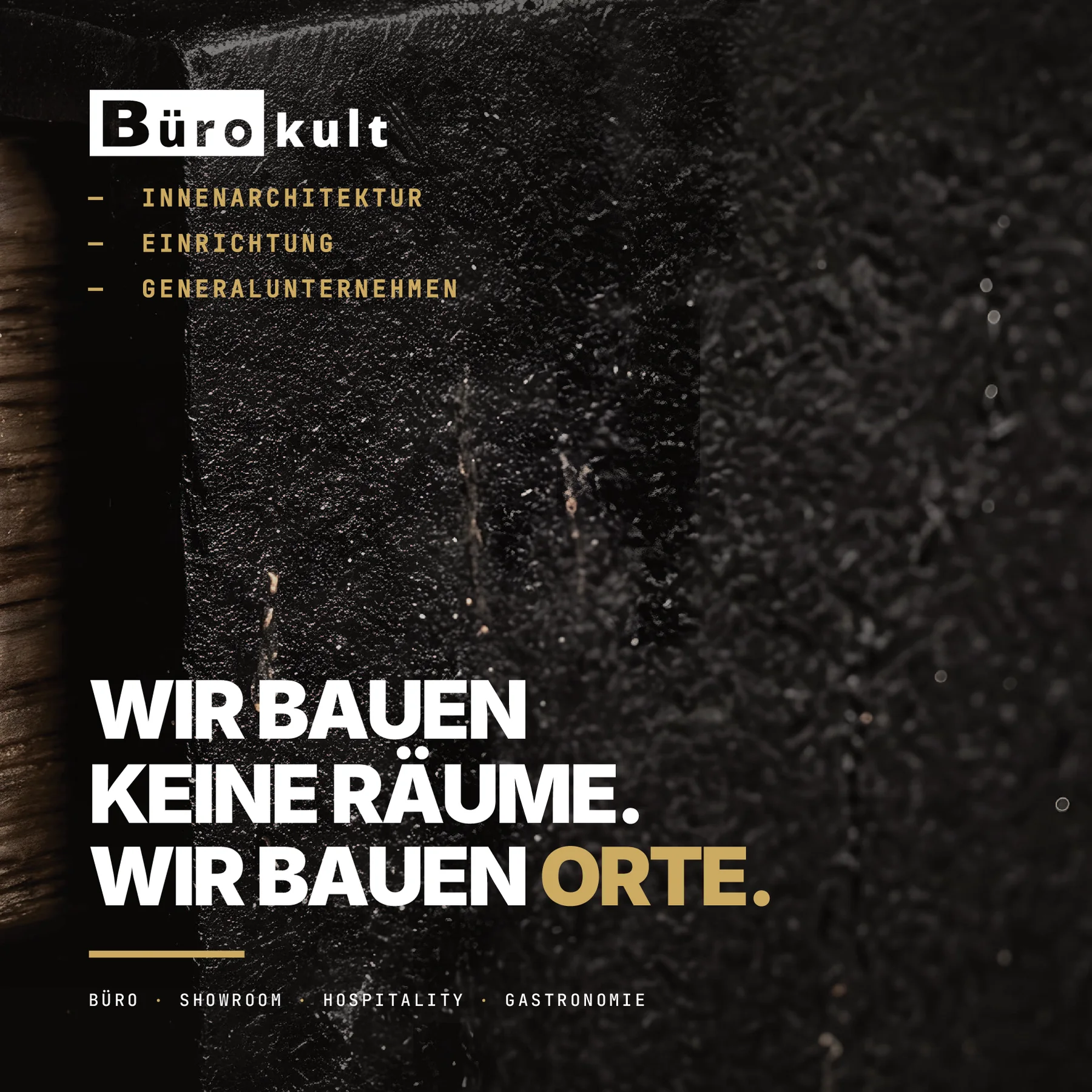 Titelseite der Bürokult Imagebroschüre